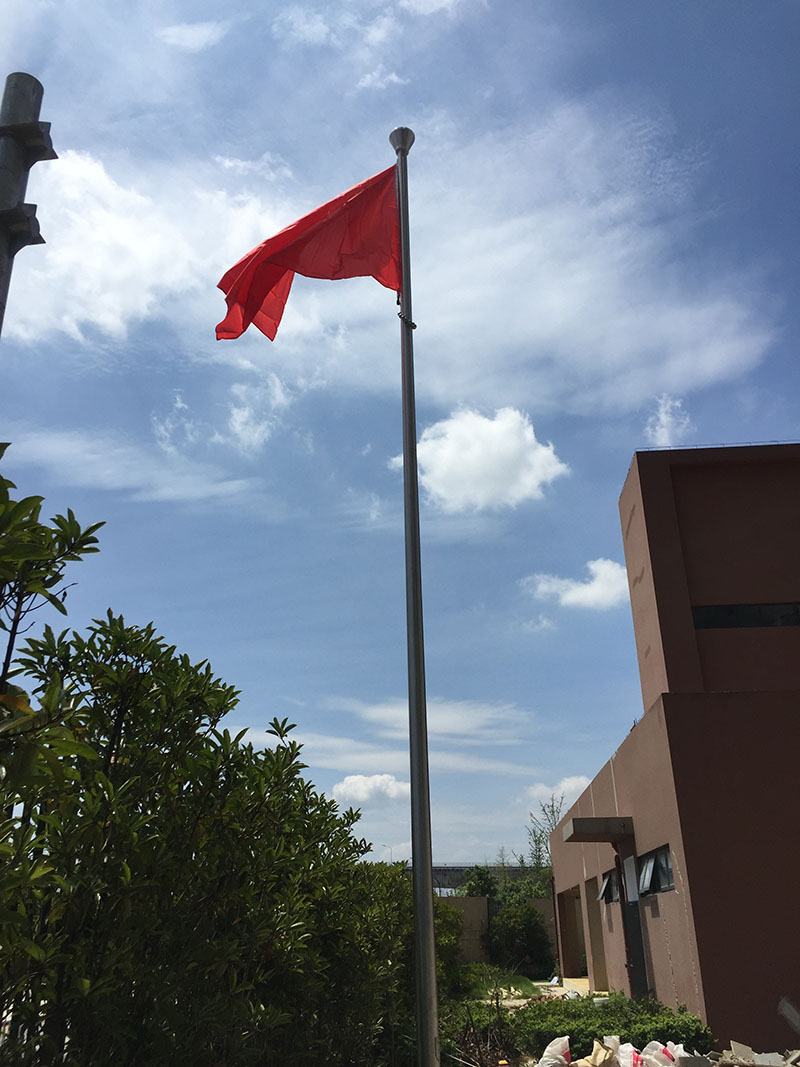 讲话，国歌同步旗杆9