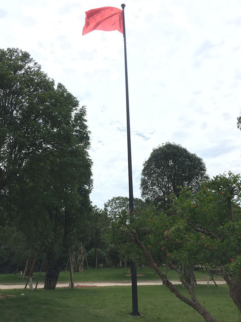 讲话，国歌同步旗杆14